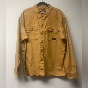 Men's Tan Shirt Jacket